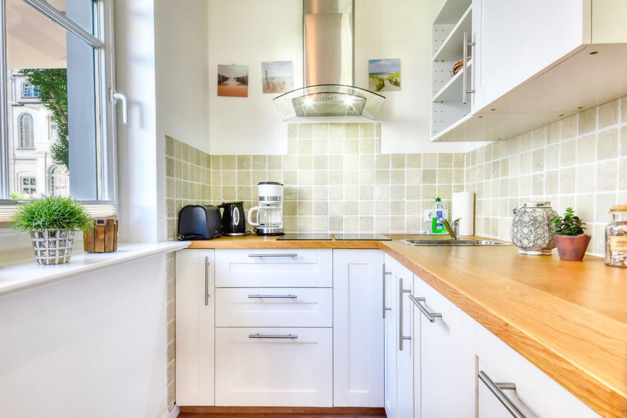 Ferienwohnung "Sonnendeck" In Der Villa Seeadler Binz Buitenkant foto