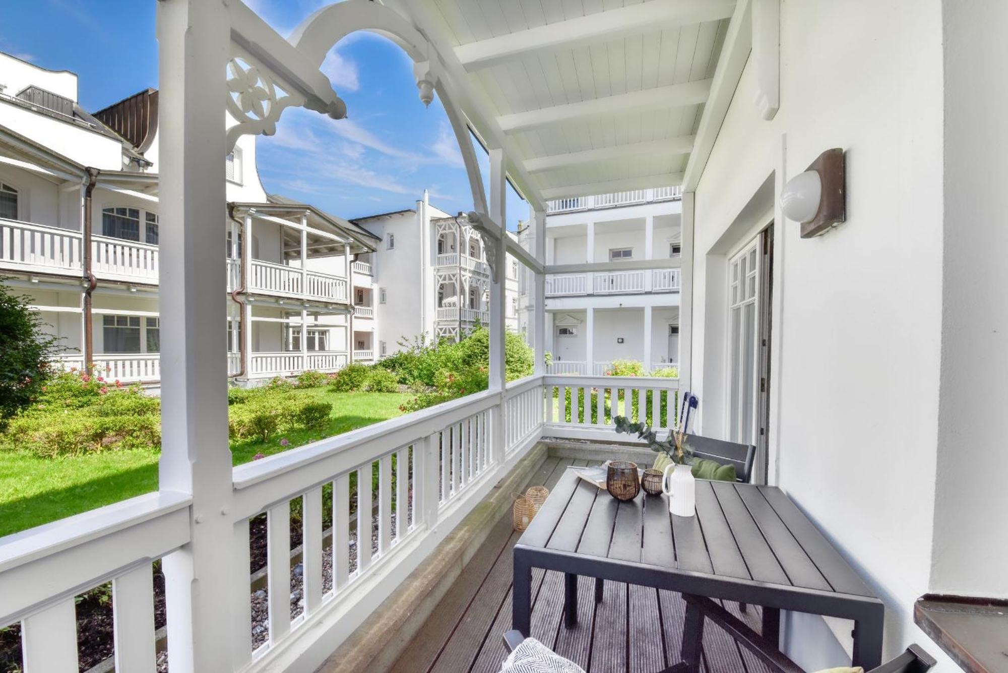 Ferienwohnung "Sonnendeck" In Der Villa Seeadler Binz Buitenkant foto